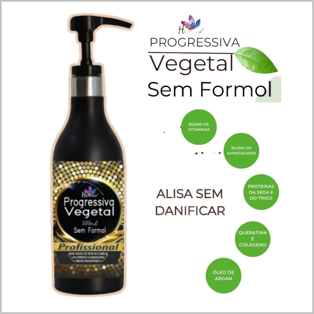 Progressiva Vegetal Creme 500g